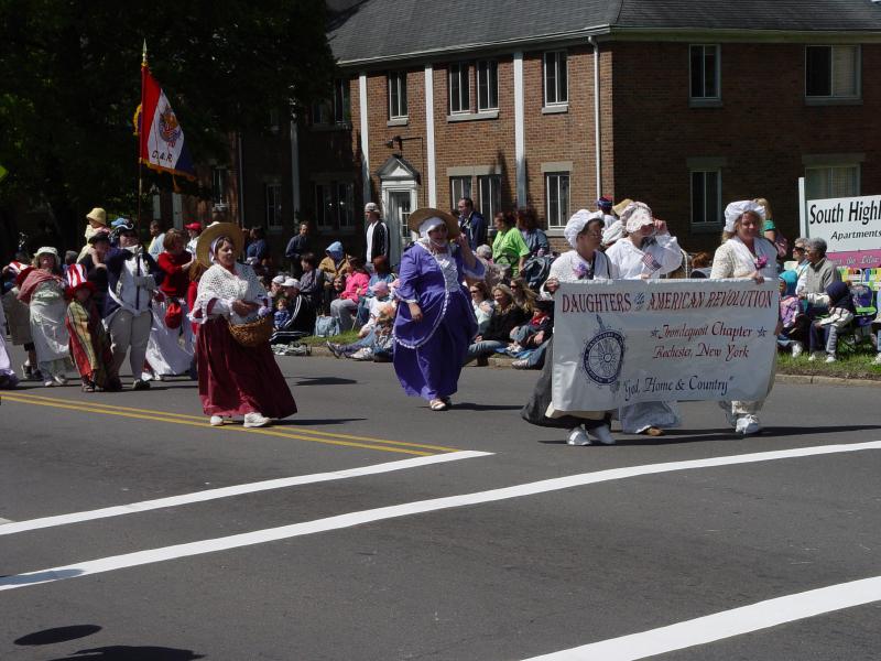 D.A.R. ladies on South Ave.