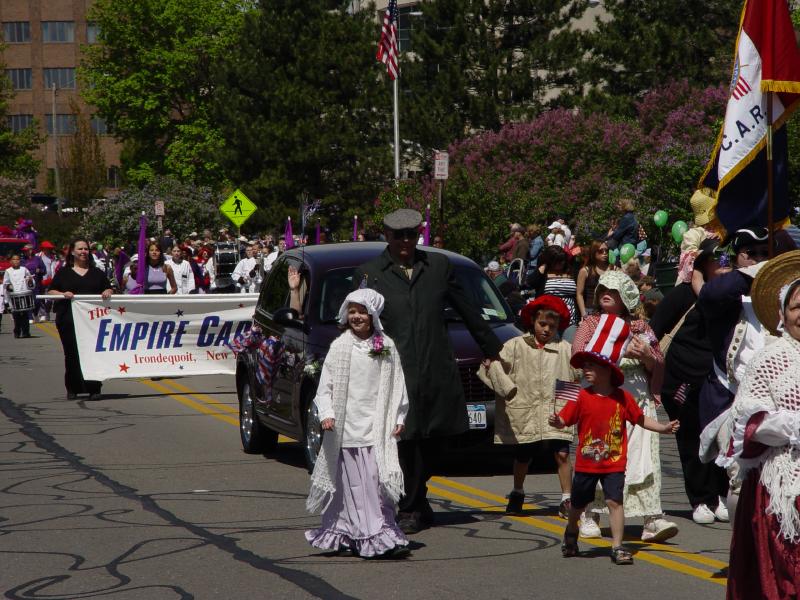 C.A.R. chapter<br />nearing the end of the parade